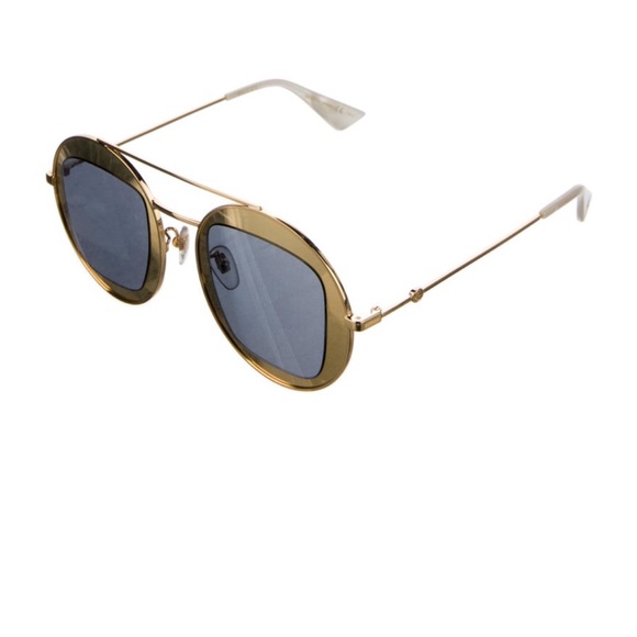 Gucci gold aviator glasses - Picture 3 of 5